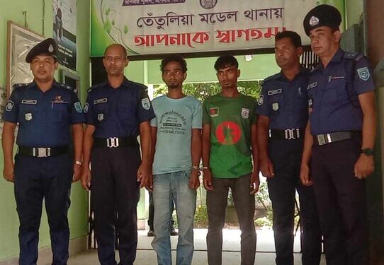 পুলিশের চিরুনী অভিযানে গরু উদ্ধার, চুরির দায়ে দুই ভাই গ্রেফতার