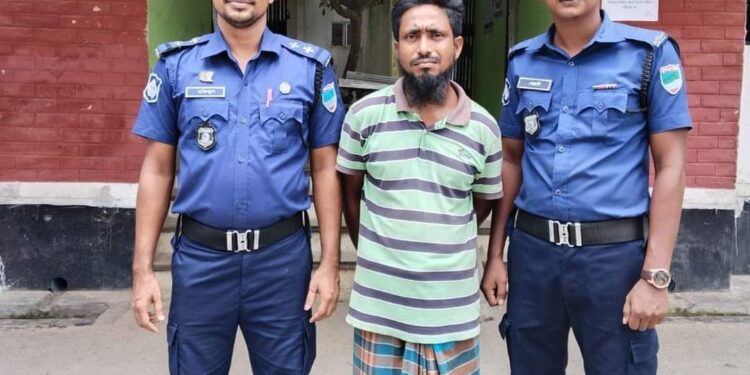 নড়াইলে ২ বছরের সাজাপ্রাপ্ত আসামি গ্রেফতার