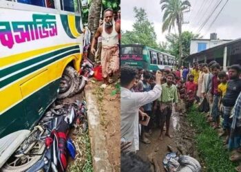 বাঁশখালীতে বাস ও সিএনজি অটোরিকশা মুখোমুখি সংঘর্ষ, নিহত ২ আহত ১