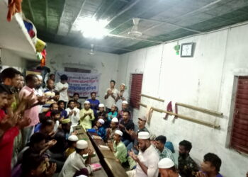 বগুড়ার সারিয়াকান্দিতে খালেদা জিয়ার সুস্থতা কামনায় যুবদল ও ছাত্রদলের দোয়া-মাহফিল