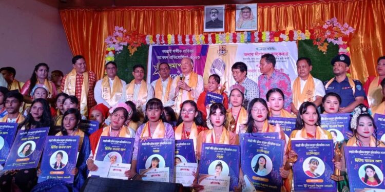 সংস্কৃতি চর্চা মানুষের মনকে আনন্দিত ভাবে বড় করে : দীপংকর তালুকদার এমপি