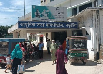 নড়াইলে সড়ক দুর্ঘটনায় মোটরসাইকেল চালক নিহত