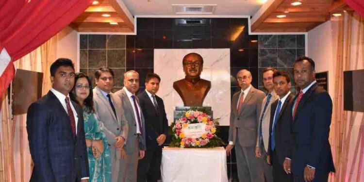 ওয়াশিংটনস্থ বাংলাদেশ দূতাবাসে বঙ্গমাতার ৯৩তম জন্মবার্ষিকী পালন