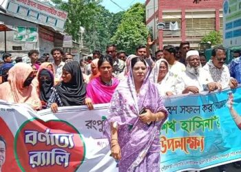 রংপুরে প্রধানমন্ত্রীর আগমনে সৈয়দপুরে মেয়রের আনন্দ মিছিল  