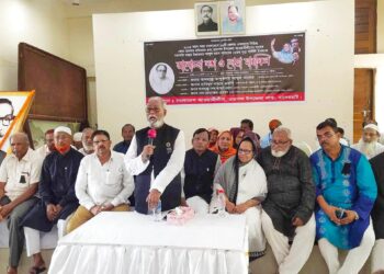 রামপালে সিরিজ বোমা হামলার  প্রতিবাদ ও উপজেলা আ’লীগের সাবেক সভাপতি ইজারাদার আব্দুল ওহাব’র শাহাদাৎ বার্ষিকী উপলক্ষে আলোচনা সভা অনুষ্ঠিত