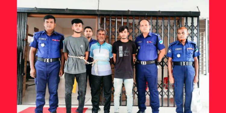 রামপাল তাপবিদ্যুৎ কেন্দ্রের তামার তারসহ আটক ৩, মাইক্রোবাস জব্দ