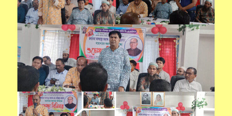 কলাপাড়া পৌর শহর ব্যাবসায়ী সমিতির নেতৃবৃন্দের সাথে এমপি মহিব’র শুভেচ্ছা বিনিময়