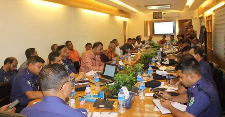 হবিগঞ্জে আসন্ন শারদীয় দুর্গাপূজা উপলক্ষে আইনশৃংখলা সংক্রান্ত মতবিনিময় সভা অনুষ্ঠিত