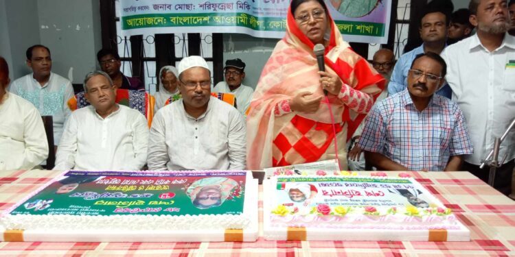 কোটচাঁদপুর পৌরসভার উদ্যোগে শেখ হাসিনা’র ৭৭তম জন্মদিন পালিত