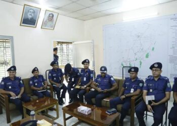 হবিগঞ্জ জেলা পুলিশে কর্মরত অফিসারদের সাথে সিলেট রেঞ্জের মাননীয় ডিআইজি মহোদয়ের মতবিনিময়