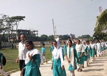 কুয়াকাটা বঙ্গবন্ধু মাধ্যমিক বিদ্যালয়ে শেখ রাসেলের জন্মদিন পালিত