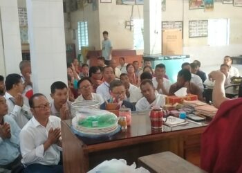 কাপ্তাইয়ে ঐতিহ্যবাহী চিৎমরম বৌদ্ধ বিহারে মহা সংঘদান অনুষ্ঠিত