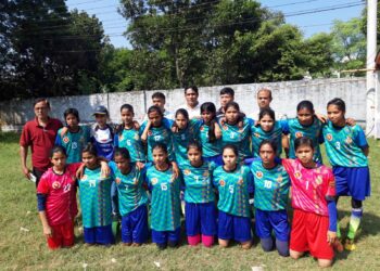 বঙ্গমাতা অনূর্ধ্ব-১৭ ফুটবলে বাঁশখালী বালিকা ৭ গোলে জয়ী