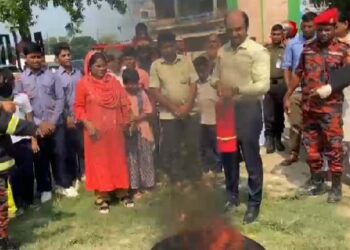 মহেশপুরে আন্তর্জাতিক দূর্যোগ প্রশমন দিবস উদযাপন উপলক্ষে র‌্যালী ও মহড়া অনুষ্ঠিত