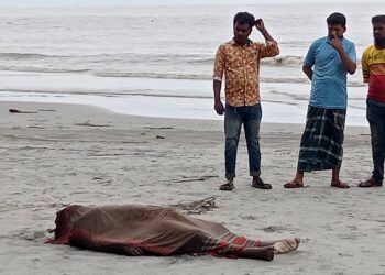 কুয়াকাটা সৈকত থেকে জেলের মরদেহ উদ্ধার