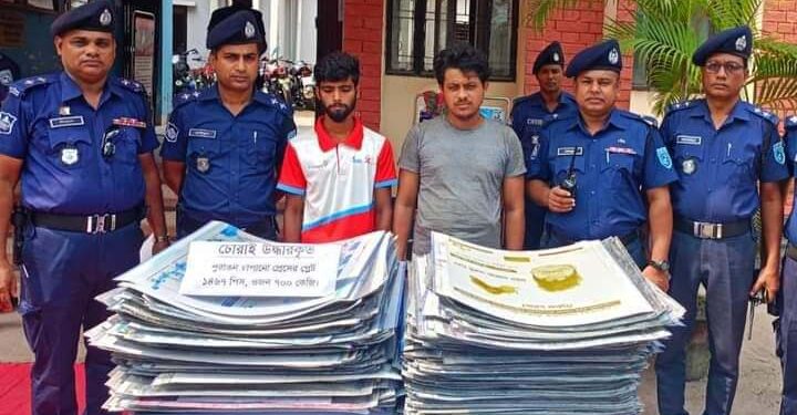 গাইবান্ধায় বাঁধন প্রেসের মালামাল চুরির ঘটনায় দুই চোর গ্রেফতার