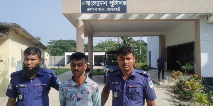 রামপালে গাঁজাসহ এক মাদকসেবী আটক 