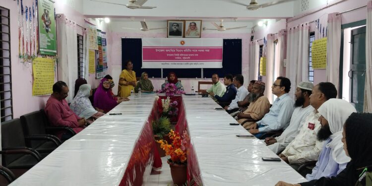 পটুয়াখালীতে বাল্যবিয়ে নিরোধ কমিটির সমন্বয় সভা অনুষ্ঠিত