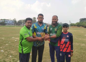 লোহাগড়ায় বাঁশখালী ক্রিকেট একাডেমি ৬ উইকেটে জয়ী