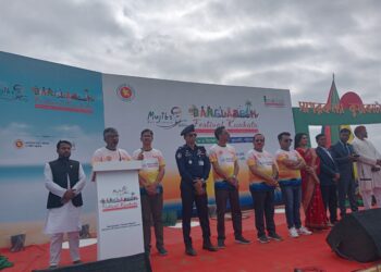 কুয়াকাটায় দুইদিন ব্যাপী “মুজিব’স বাংলাদেশ ফেস্টিভ্যাল এর উদ্বোধন অনুষ্ঠিত