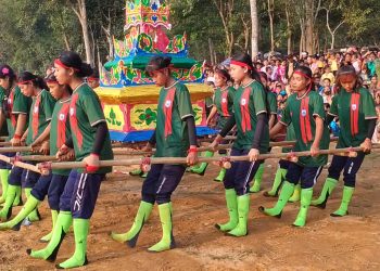 ডংনালা অধ্যক্ষ ইন্দাচারিয়া মহাথের অশ্রুভেজা বিদায় অন্ত্যেষ্টিক্রিয়া অনুষ্ঠান রূপ নেয় সম্প্রীতির মিলনমেলায়