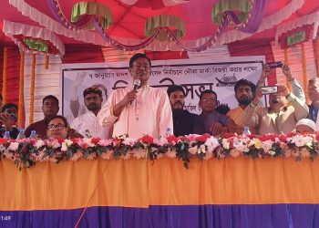 ৮৫,যশোর-১ শার্শা আসনে “নৌকা”র নির্বাচনী জনসভা অনুষ্ঠিত