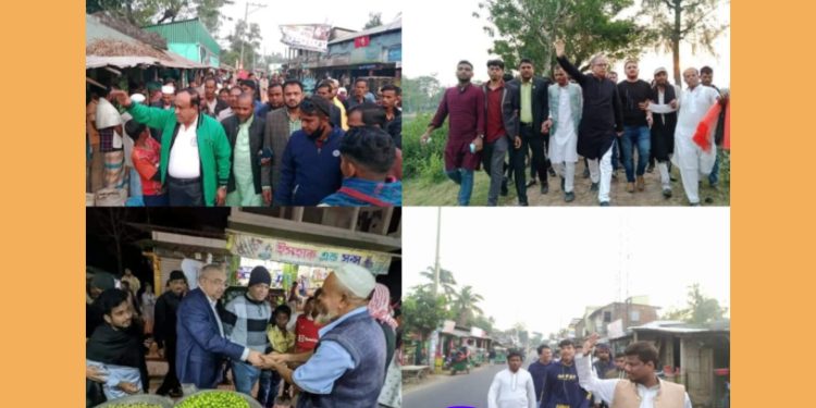 বাঁশখালীতে জোরদার প্রচারনায় ৪ প্রার্থী