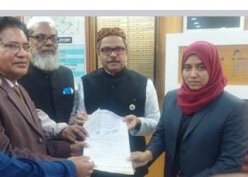 রাজশাহীর বাঘায় পররাষ্ট্র প্রতিমন্ত্রী আলহাজ্ব শাহরিয়ার আলম এর মনোনয়নপত্র জমা