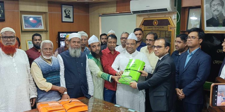 জামালপুরে মনোনয়ন পত্র জমা দিলেন স্বতন্ত্র প্রার্থী রেজাউল করিম রেজনু