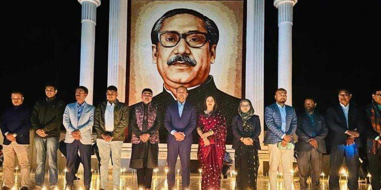 শার্শায় শহীদ বুদ্ধিজীবীদের স্মরণে মোমবাতি প্রজ্জ্বলন