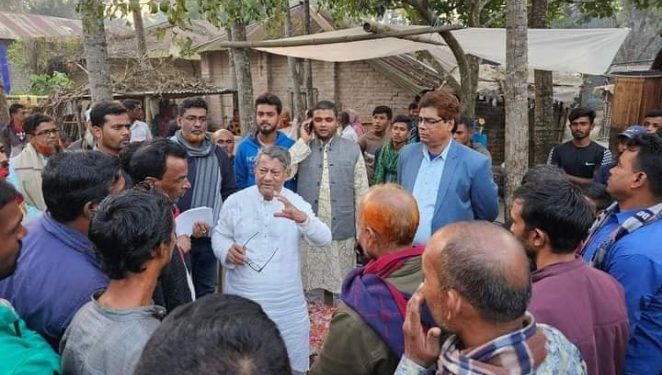 রাজশাহী-৬ স্বতন্ত্র প্রার্থী রাহেনুল হক রায়হানের গনসংযোগ ও পথসভা অনুষ্ঠিত