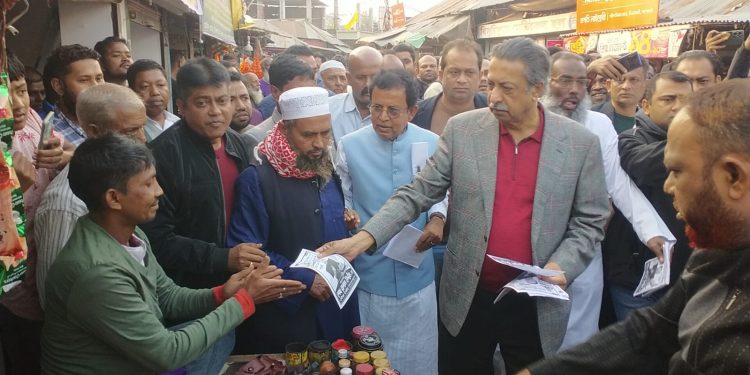 চিতলমারীতে শেখ হেলাল উদ্দীনের নির্বাচনী প্রচার প্রচারনা