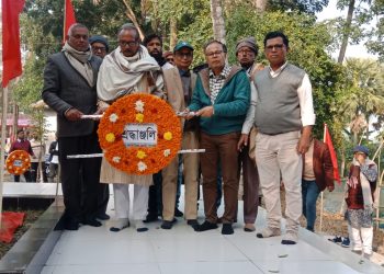 বাঘারপাড়ার বাকড়ীতে অমল সেনের ২১তম স্বরণ সভা অনুষ্ঠিত 