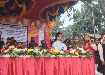 শার্শায় নির্বাচন পূর্ববর্তী দুটি বিশাল জনসভায় সহিদুল ইসলাম মিলন