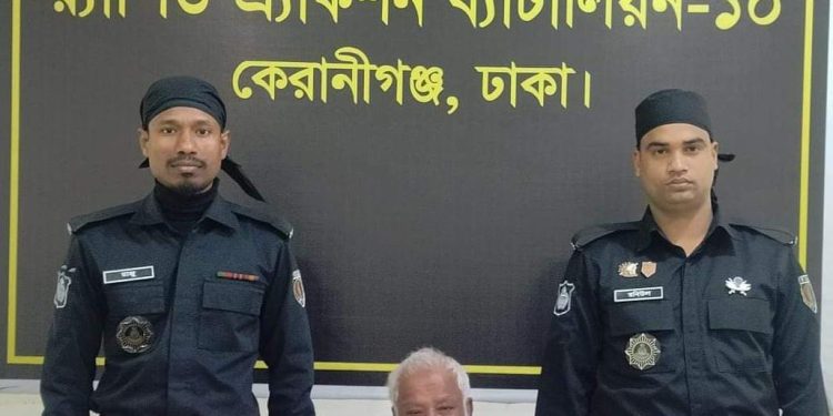 মানবতা বিরোধী অপরাধে সরাসরি সম্পৃক্ত যুদ্ধাপরাধী ও আন্তার্জাতিক অপরাধ ট্রাইব্যুনালের গ্রেফতারী পরোয়ানাভুক্ত আসামী মোঃ আবুল খায়ের (৭০)’কে গ্রেফতার