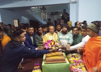 কালীপুরের চেয়ারম্যান আ ন ম শাহাদাত আলম এর জন্মদিন উদযাপিত