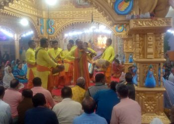 গৌর নিতাই আখড়া ধামে ৩২প্রহর ব্যাপী হরিনাম সংকীর্ত্তণ