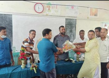 দেবহাটায় নবনির্বাচিত উপজেলা চেয়ারম্যান আল ফেরদাউস আলফাকে সম্বর্ধনা প্রদান