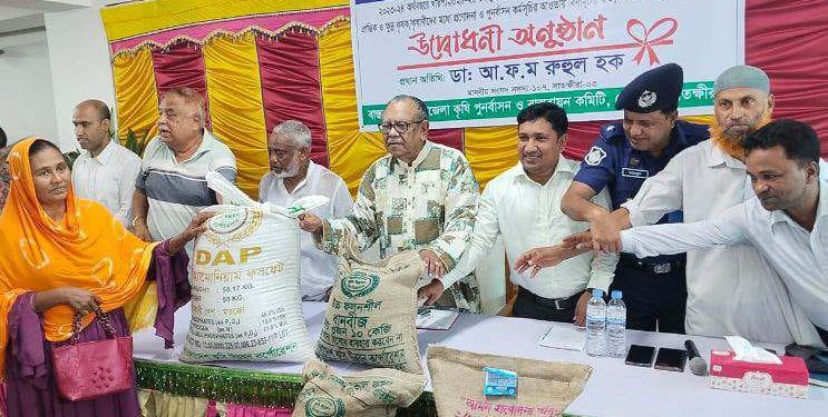 বর্তমান সরকার দেশের ও কৃষকদের কল্যাণে কাজ করছে, রুহুল হক এমপি