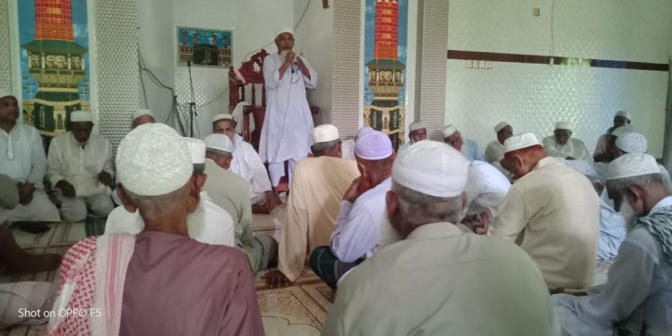 বাঘারপাড়ার বরভাগের বক্কার শিকদারের মৃত্যু পরবর্তি আলোচনা ও দোয়ার অনুষ্ঠান অনুষ্ঠিত