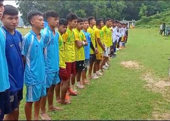 কাপ্তাইয়ে বঙ্গবন্ধু ও বঙ্গমাতা অনুর্ধ্ব ১৭ ফুটবল শুরু