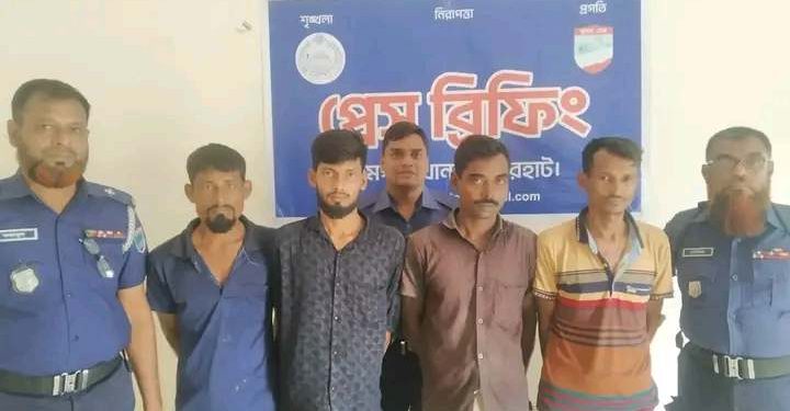 রামপালে তামা চোর চক্রের ৪ সদস্য আটক, তামা উদ্ধার 