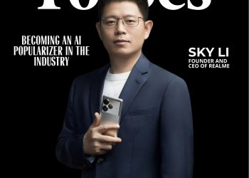 ফোর্বস এর প্রচ্ছদে রিয়েলমি’র সিইও স্কাই লি: আবারও জিটি সিরিজ আনার ঘোষণা