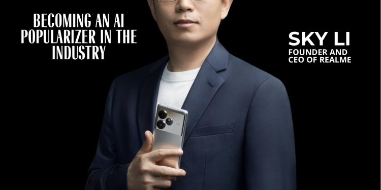 ফোর্বস এর প্রচ্ছদে রিয়েলমি’র সিইও স্কাই লি: আবারও জিটি সিরিজ আনার ঘোষণা