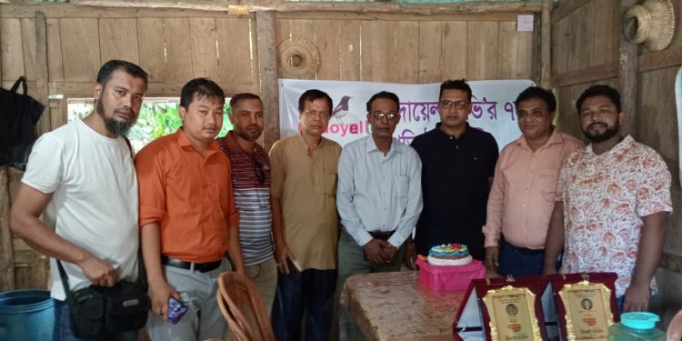কাপ্তাইয়ে দোয়েল টিভি সপ্তম বর্ষপূর্তিতে, কেক কাটা ও সভা অনুষ্ঠিত