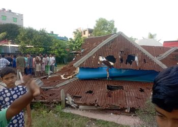 জমির মালিকানা বিরোধে মন্দির ভাংচুর