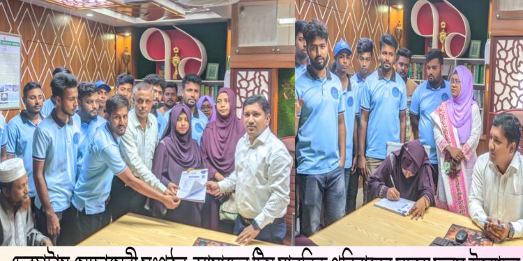 দেবহাটায় আমাদের টিম মানবিক পরিবারের সদস্য ফরম উন্মোচন