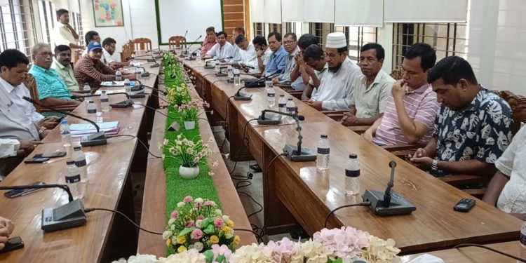 কাপ্তাইয়ে সামাজিক সম্প্রীতির সভায় ইউএনও মো মহিউদ্দিন