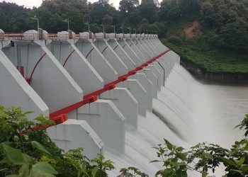 এবার কাপ্তাই বাঁধের ১৬ জলকপাট দিয়ে সেকেন্ডে ছাড়া হচ্ছে ৭৯ হাজার কিউসেক পানি