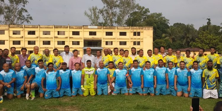 কাপ্তাইয়ে প্রীতি ফুটবল ম্যাচে চট্টগ্রাম মাস্তার’স  ক্লাবের জয়